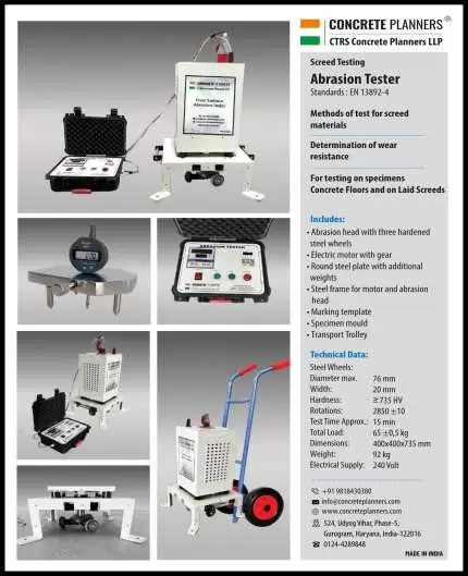 ABRASION TESTER Image